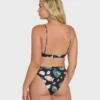 Party Wave Jaclyn Crop Bralette Bikini Top