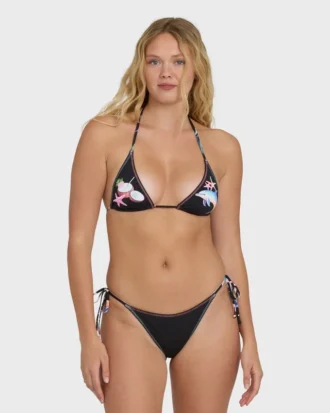 Party Wave Tie-Side Tanga Bikini Bottoms