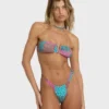 Patch It up V Bandeau Bikini Top