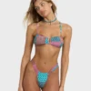 Patch It up V Bandeau Bikini Top