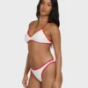 Picnic V Cross-Back Bralette Bikini Top