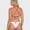 Picnic V Cross-Back Bralette Bikini Top