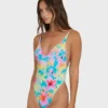 Pipe Dreams Deep V One-Piece Swimsuit