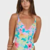 Pipe Dreams Deep V One-Piece Swimsuit