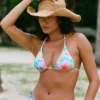Pipe Dreams Multi Triangle Bikini Top