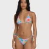 Pipe Dreams Multi Triangle Bikini Top
