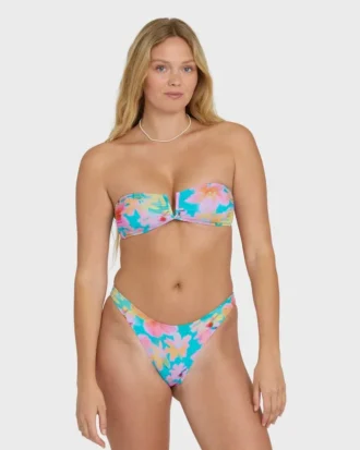 Pipe Dreams V Bandeau Bikini Top