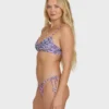 Pretty Wild Ruched V Bralette Bikini Top