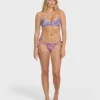 Pretty Wild Ruched V Bralette Bikini Top
