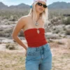 Riley Cut-Off Denim Shorts