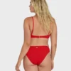 Rising Tide Ruched V Bralette Bikini Top