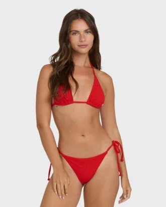 Rising Tide Tie-Side Tanga Bikini Bottoms