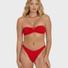 Rising Tide V Bandeau Bikini Top