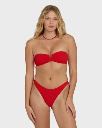 Rising Tide V Bandeau Bikini Top