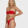 Rising Tide V Bandeau Bikini Top
