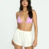 Road Trippin Elastic Waist Shorts