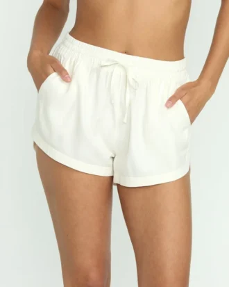 Road Trippin Elastic Waist Shorts