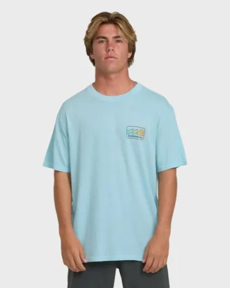 Runner Wave Washed Premium Short Sleeve Cotton T-Shirt