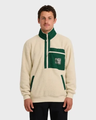 Salinity Now Boundary Mock Neck Sweatshirt