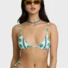 Salty Waves Reversible Mini Slide Triangle Bikini Top