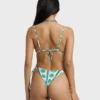 Salty Waves Reversible Mini Slide Triangle Bikini Top