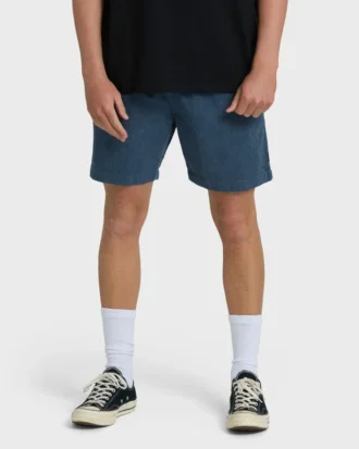 San O Layback 16″ Linen Shorts