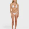 Sandy Shells Tie-Side Tanga Bikini Bottoms