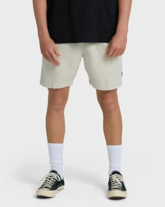 San O Layback 16″ Linen Shorts