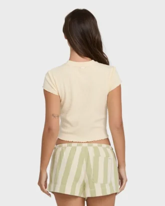 Shelly Short Sleeve Knit T-Shirt