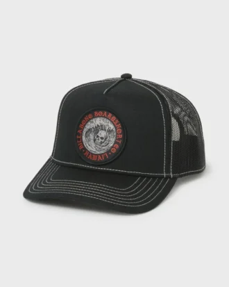 Skull Wave Hi Trucker Hat