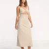 Slides Midi Knit Dress