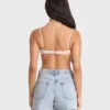 Sling Trim Denim Shorts