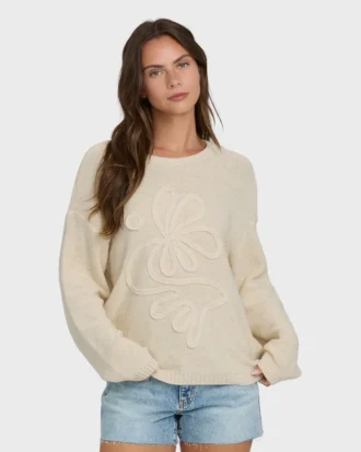 Soft Wave Crewneck Sweater