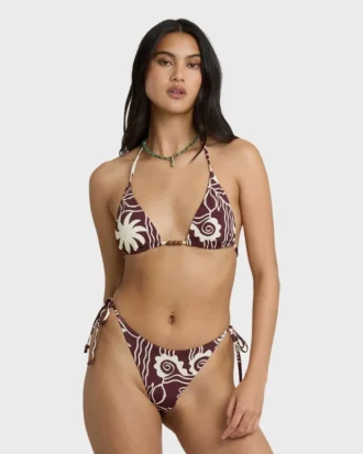 Sol Playa Tie-Side Tanga Skimpy Bikini Bottom