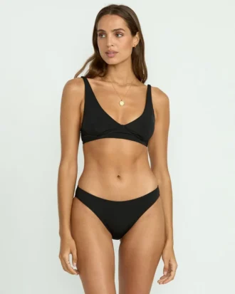 Sol Searcher Cami Plunge Bikini Top