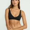 Sol Searcher Cami Plunge Bikini Top