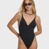 Sol Searcher Deep V One-Piece Swimsuit