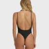 Sol Searcher Deep V One-Piece Swimsuit