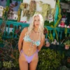 Sol Searcher Tie Side Tanga Bikini Bottom