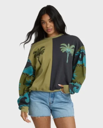 Split Palm Kendal Crewneck Sweatshirt