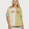 Split Palm Short Sleeve T-Shirt