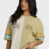 Split Palm Short Sleeve T-Shirt