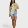Split Palm Short Sleeve T-Shirt
