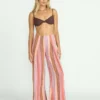 Split Spirit Elastic Waist Pants