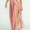 Split Spirit Elastic Waist Pants