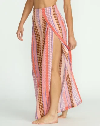 Split Spirit Elastic Waist Pants