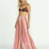 Split Spirit Elastic Waist Pants