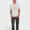 Stack Wave Washed Premium Short Sleeve Knit T-Shirt