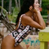 Stay Grounded Tanker One Piece Swimsuit