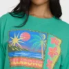 Summer Heat Short Sleeve Knit Graphic T-Shirt